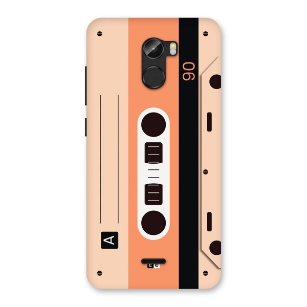 Retro Cassete Back Case for Gionee X1