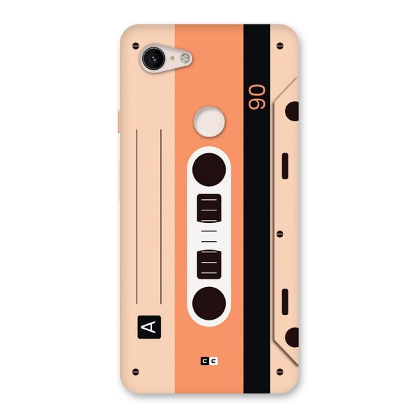 Retro Cassete Back Case for Google Pixel 3 XL