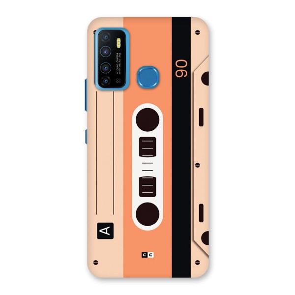Retro Cassete Back Case for Infinix Hot 9