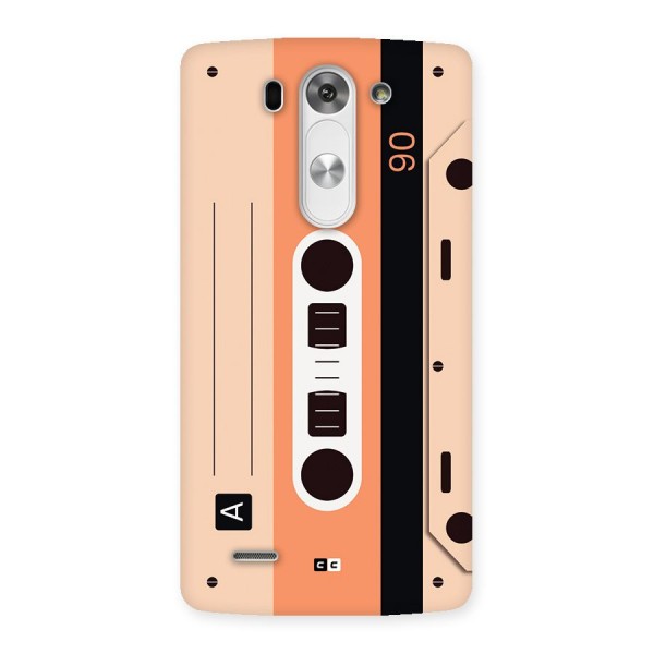 Retro Cassete Back Case for LG G3 Mini