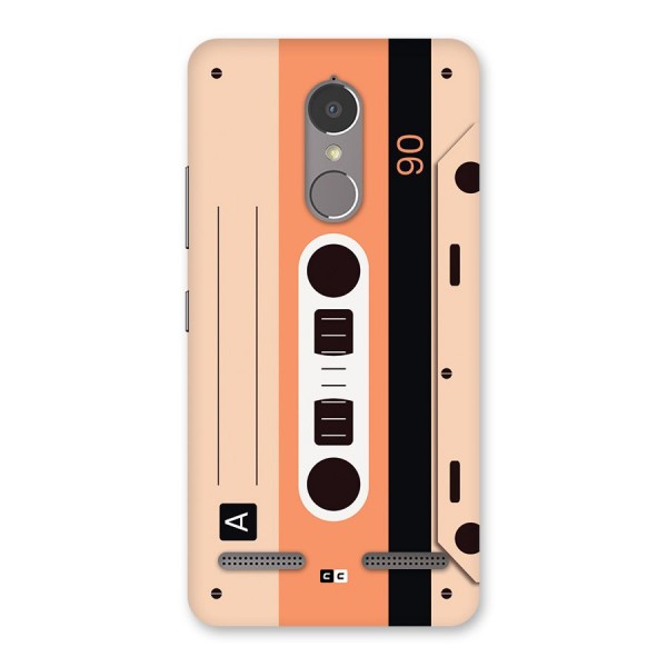 Retro Cassete Back Case for Lenovo K6