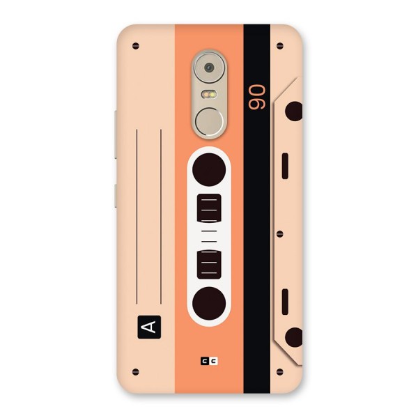Retro Cassete Back Case for Lenovo K6 Note