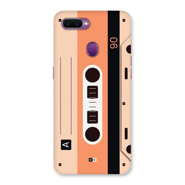Retro Cassete Back Case for Oppo F9
