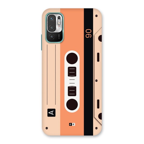 Retro Cassete Back Case for Redmi Note 10T 5G