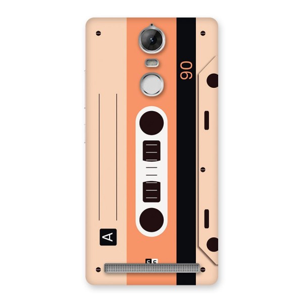Retro Cassete Back Case for Vibe K5 Note