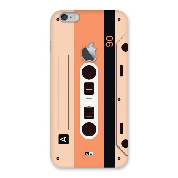 Retro Cassete Back Case for iPhone 6 Plus 6S Plus Logo Cut