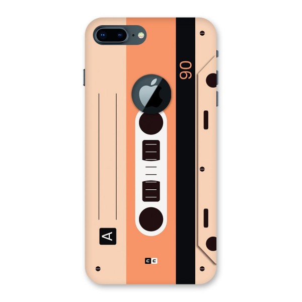 Retro Cassete Back Case for iPhone 7 Plus Logo Cut