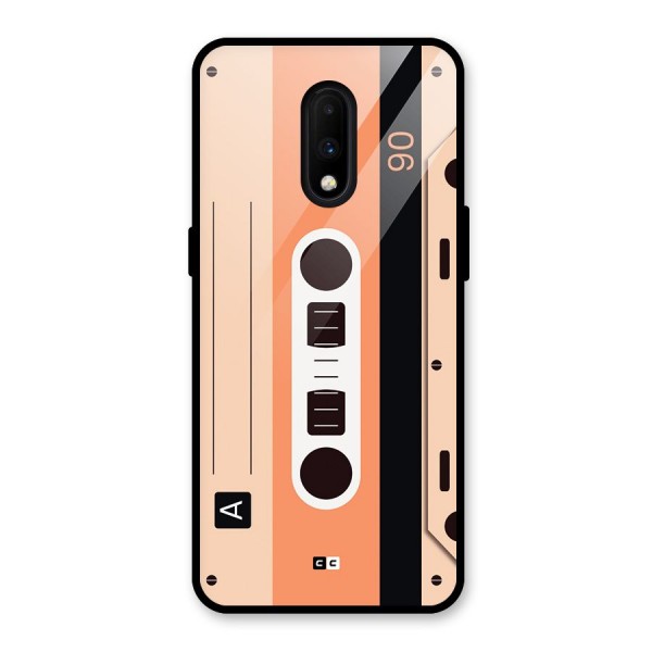 Retro Cassete Glass Back Case for OnePlus 7