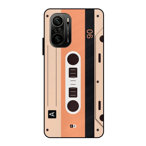 Retro Cassete Metal Back Case for Mi 11X Pro