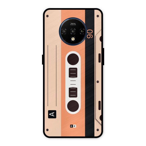 Retro Cassete Metal Back Case for OnePlus 7T