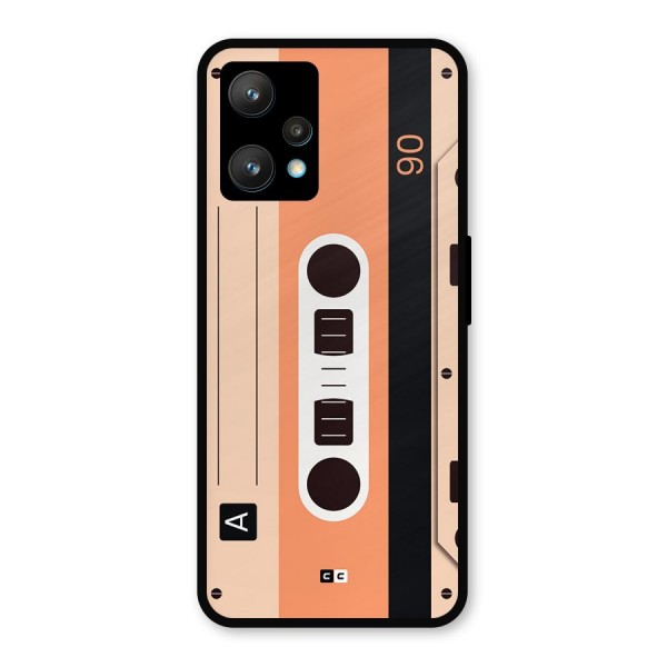 Retro Cassete Metal Back Case for Realme 9