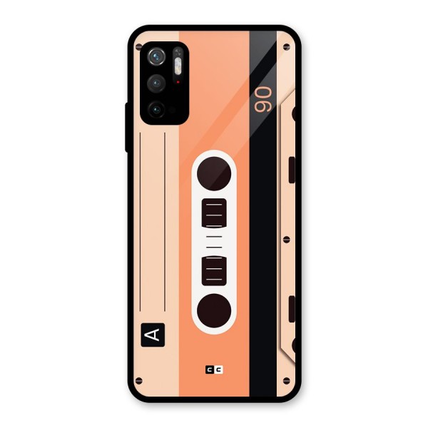 Retro Cassete Metal Back Case for Redmi Note 10T 5G