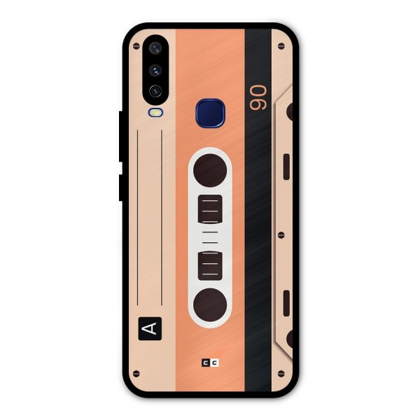 Retro Cassete Metal Back Case for Vivo V17