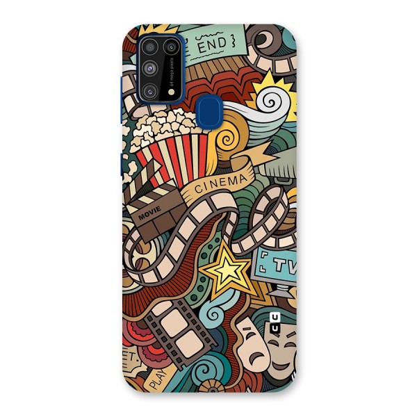 Retro Doodle Art Back Case for Galaxy F41