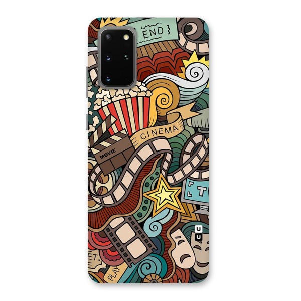 Retro Doodle Art Back Case for Galaxy S20 Plus