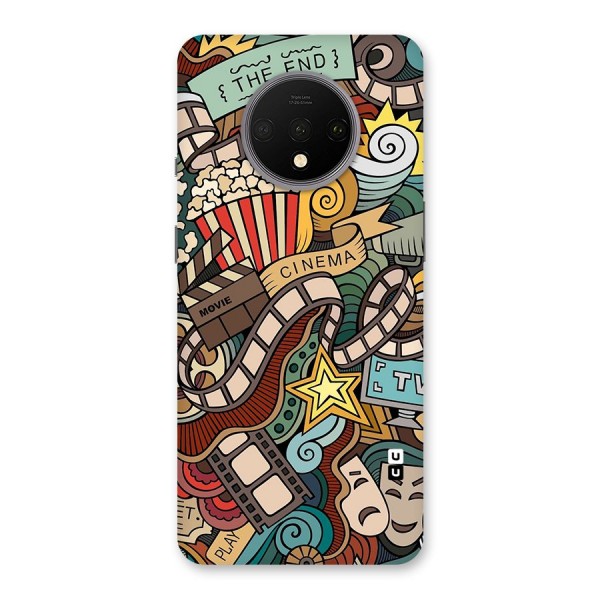 Retro Doodle Art Back Case for OnePlus 7T