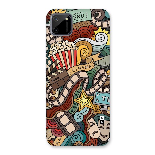 Retro Doodle Art Back Case for Realme C11