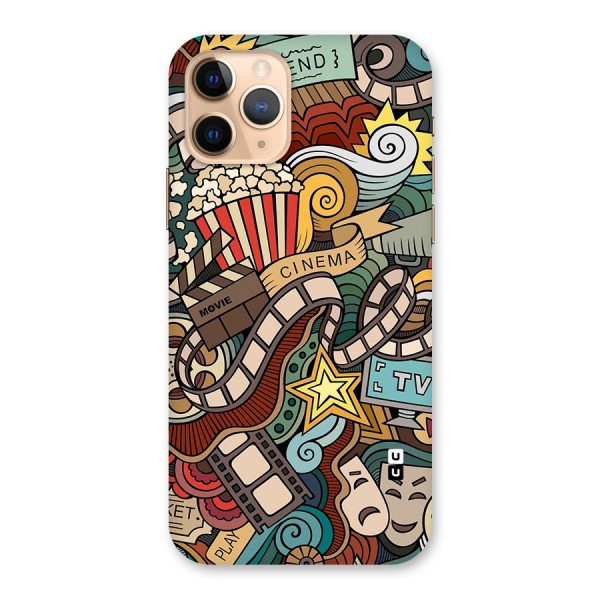 Retro Doodle Art Back Case for iPhone 11 Pro