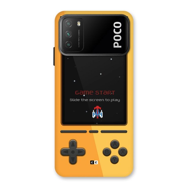 Retro Gamepad Back Case for Poco M3