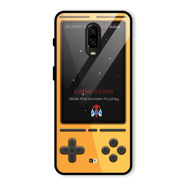 Retro Gamepad Glass Back Case for OnePlus 6T
