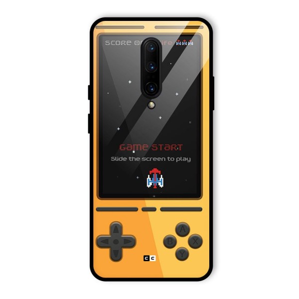 Retro Gamepad Glass Back Case for OnePlus 7 Pro