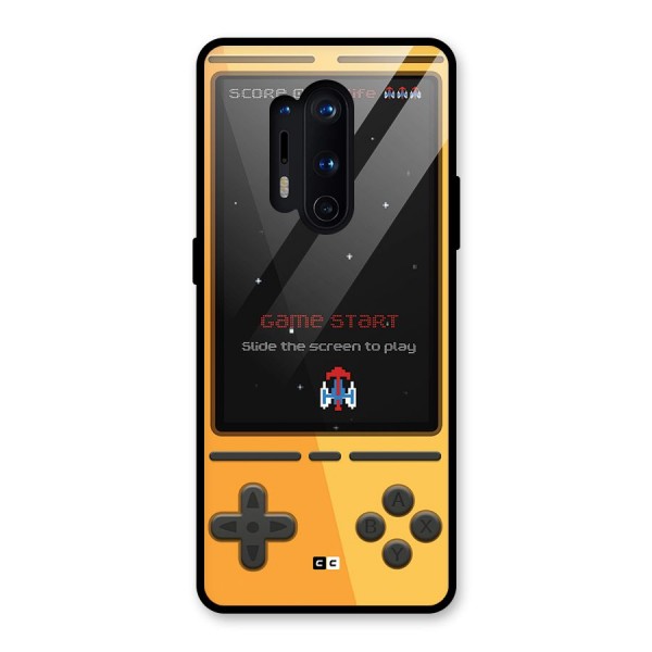 Retro Gamepad Glass Back Case for OnePlus 8 Pro