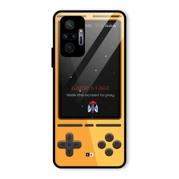 Retro Gamepad Glass Back Case for Redmi Note 10 Pro Max