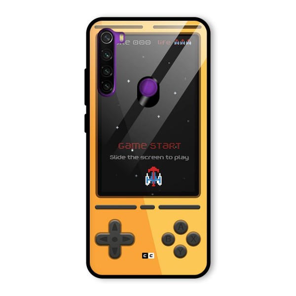 Retro Gamepad Glass Back Case for Redmi Note 8