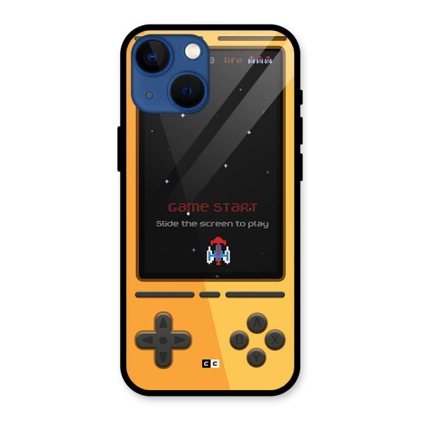 Retro Gamepad Glass Back Case for iPhone 13 Mini