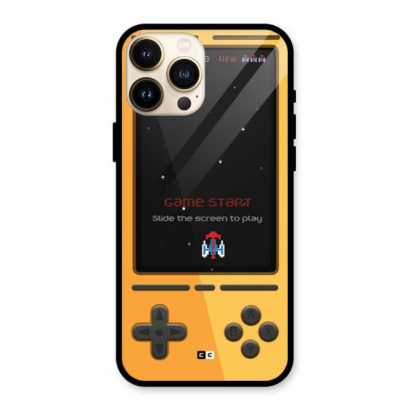 Retro Gamepad Glass Back Case for iPhone 13 Pro Max