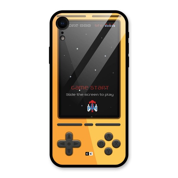 Retro Gamepad Glass Back Case for iPhone XR