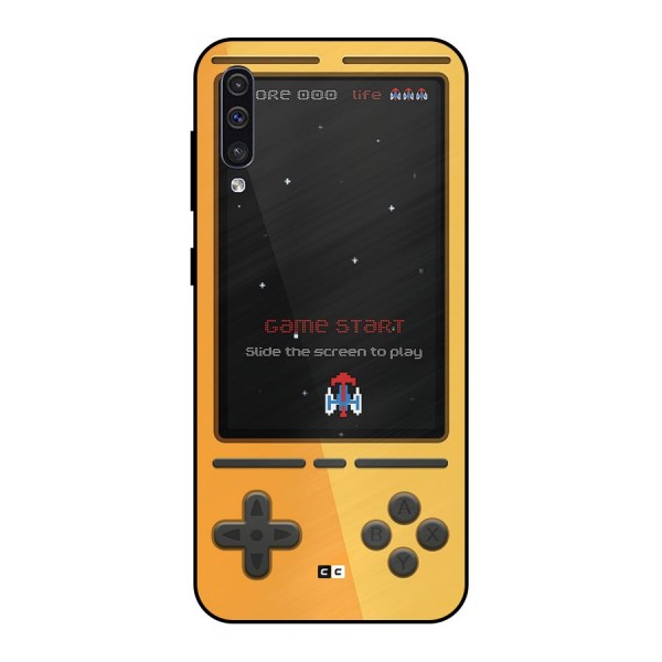 Retro Gamepad Metal Back Case for Galaxy A30s