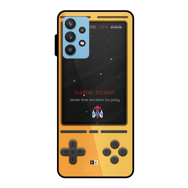Retro Gamepad Metal Back Case for Galaxy M32 5G
