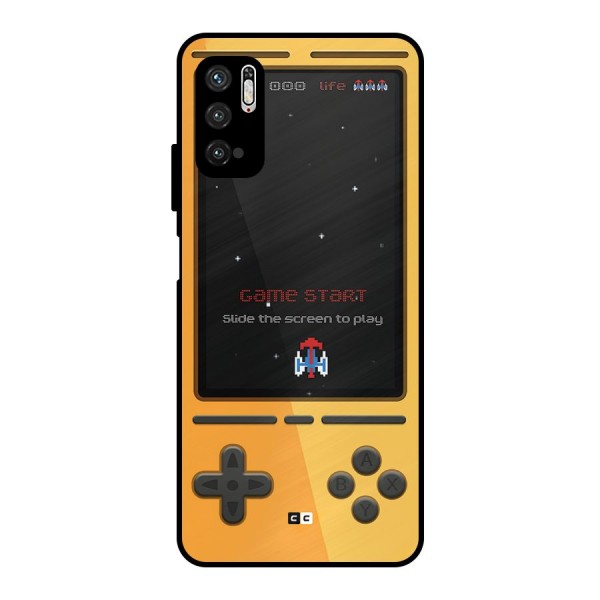 Retro Gamepad Metal Back Case for Poco M3 Pro 5G