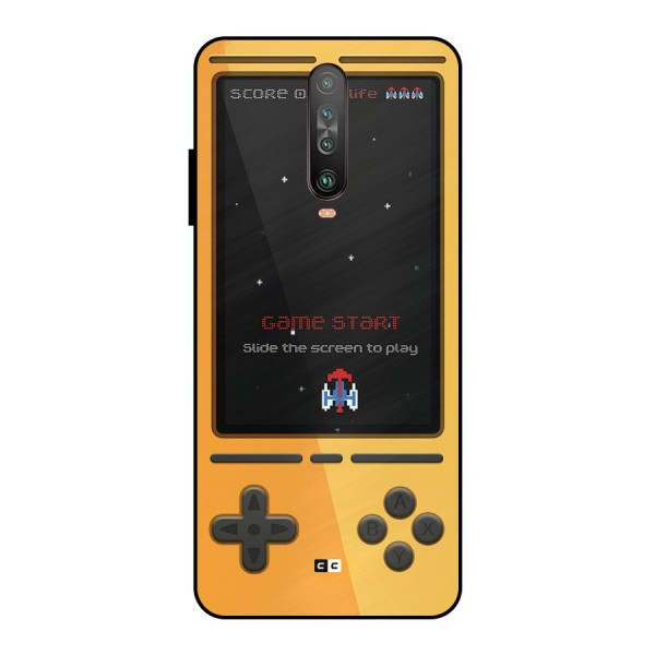 Retro Gamepad Metal Back Case for Poco X2