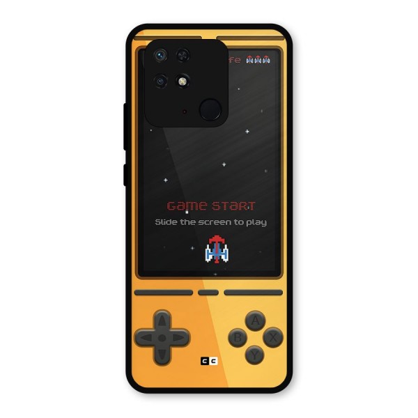 Retro Gamepad Metal Back Case for Redmi 10 Power