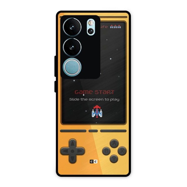 Retro Gamepad Metal Back Case for Vivo V29