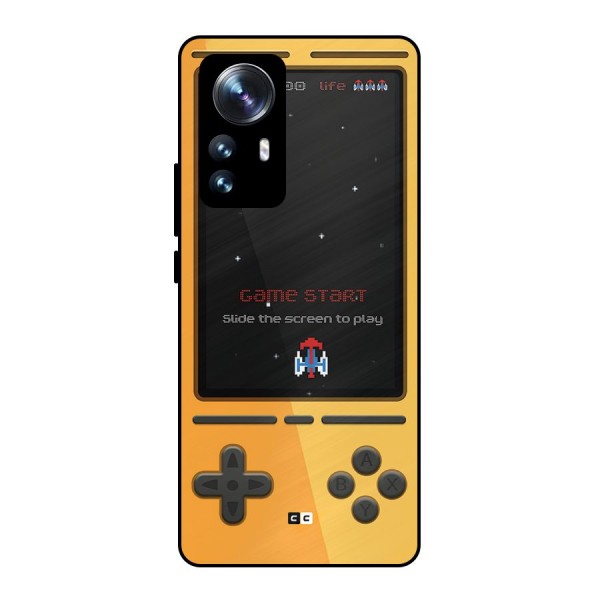 Retro Gamepad Metal Back Case for Xiaomi 12 Pro