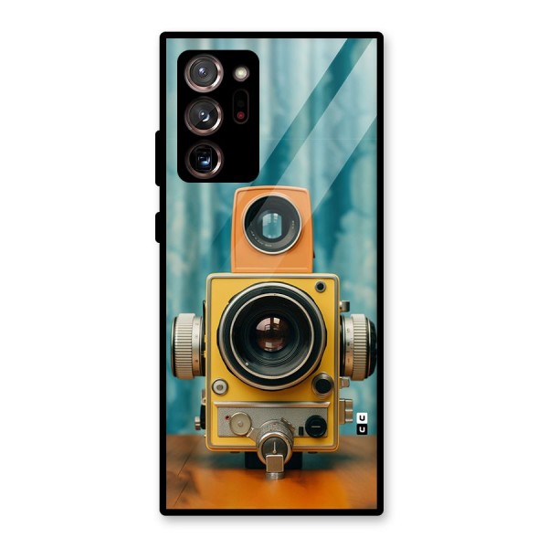 Retro Projector Glass Back Case for Galaxy Note 20 Ultra 5G