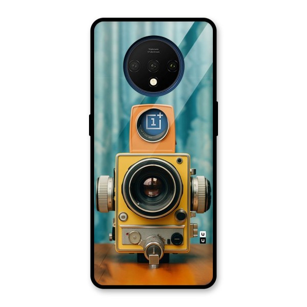 Retro Projector Glass Back Case for OnePlus 7T