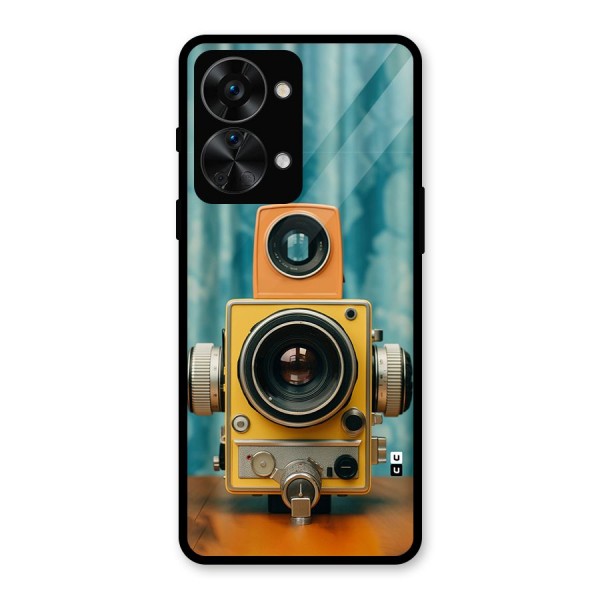 Retro Projector Glass Back Case for OnePlus Nord 2T