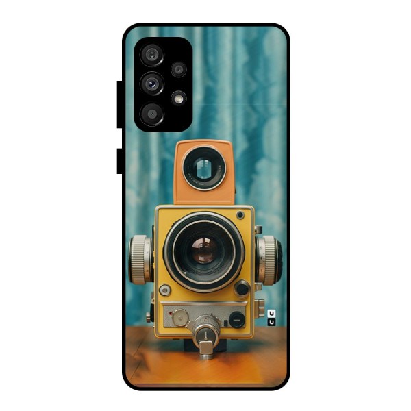 Retro Projector Metal Back Case for Galaxy A73 5G