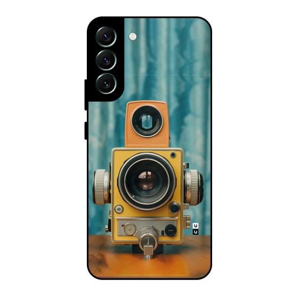 Retro Projector Metal Back Case for Galaxy S22 Plus 5G