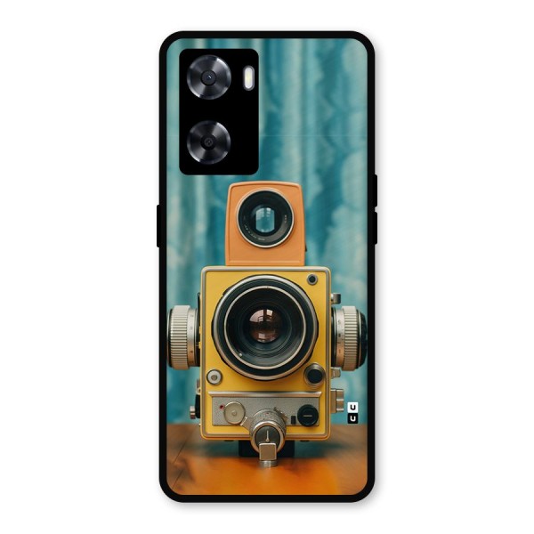 Retro Projector Metal Back Case for Oppo A77
