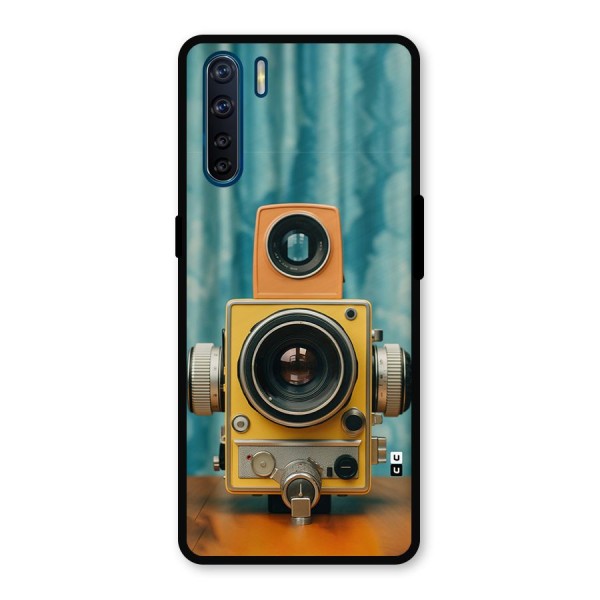 Retro Projector Metal Back Case for Oppo F15