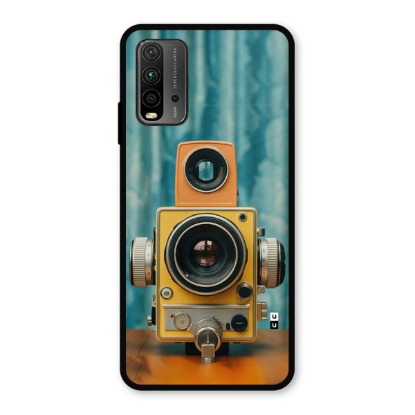Retro Projector Metal Back Case for Redmi 9 Power