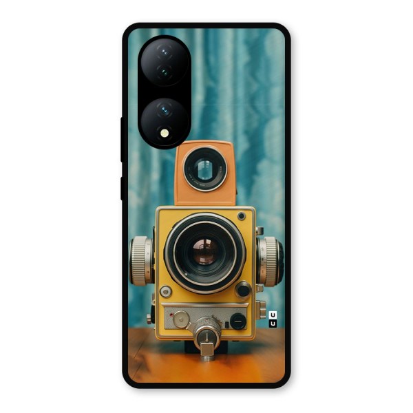 Retro Projector Metal Back Case for Vivo Y100
