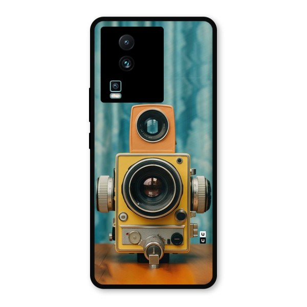 Retro Projector Metal Back Case for iQOO Neo 7