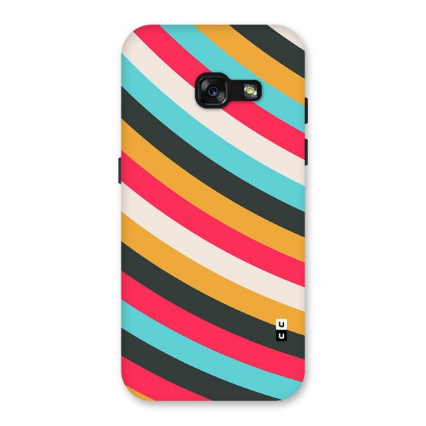 Retro Style Minimal Curves Back Case for Galaxy A3 (2017)