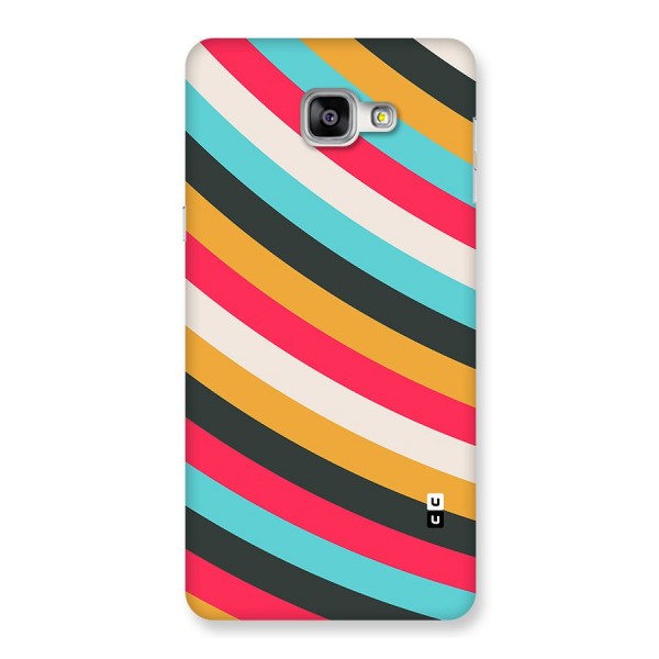 Retro Style Minimal Curves Back Case for Galaxy A9